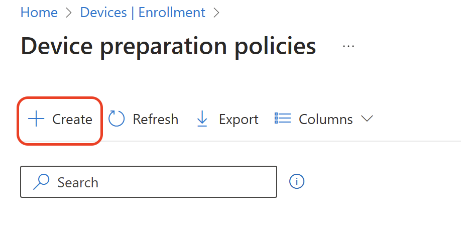 Screenshot 8 zur Windows Autopilot Device Preparation: Device Preparation konfigurieren